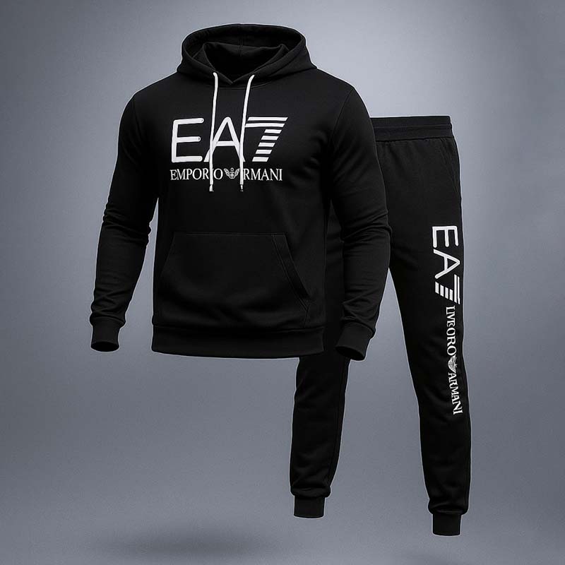 ست هودی شوار EA7 مردانه مدل Dalka