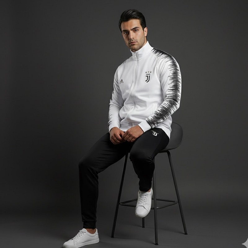 ست سوییشرت شلوار یوونتوس مردانه مدل R77