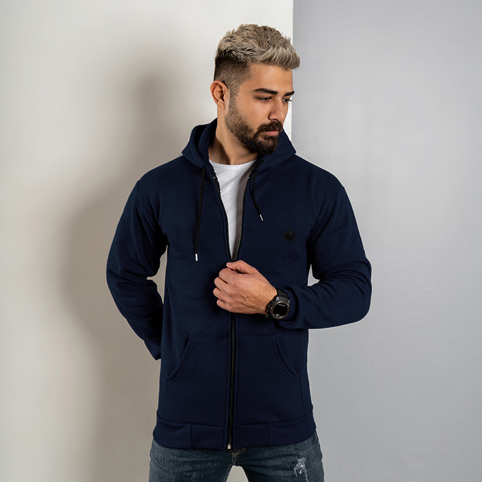 سوییشرت مردانه سرمه ای مدل Tirdad